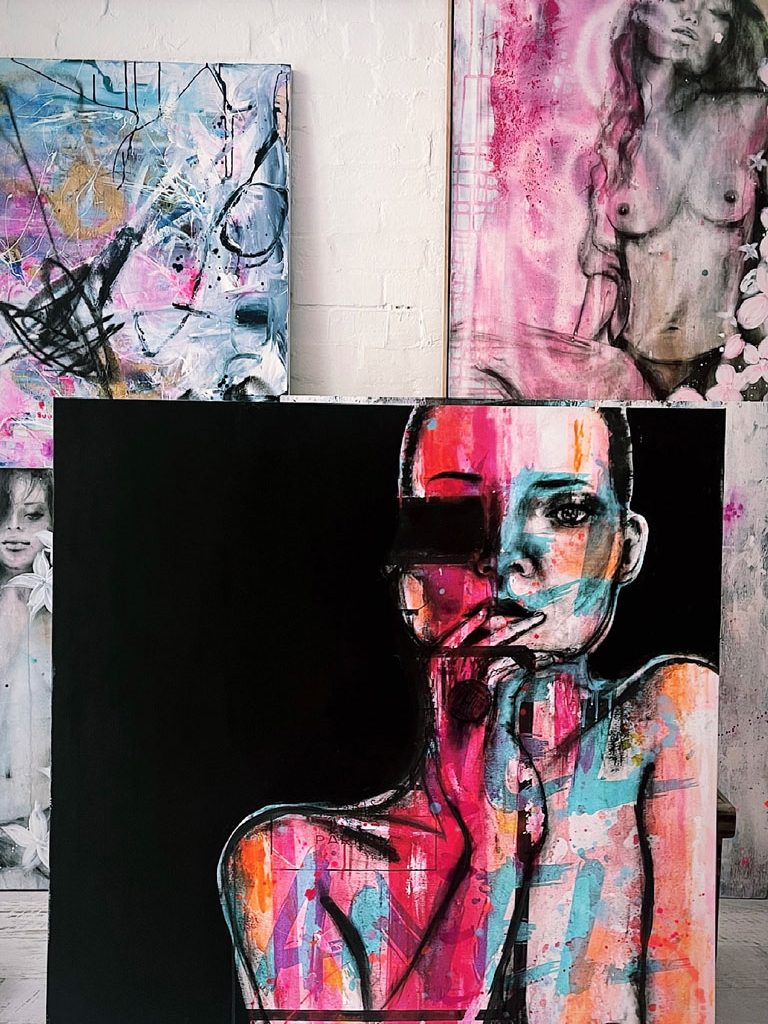 Beauty in Black By Melissa La Bozzetta in Gallery