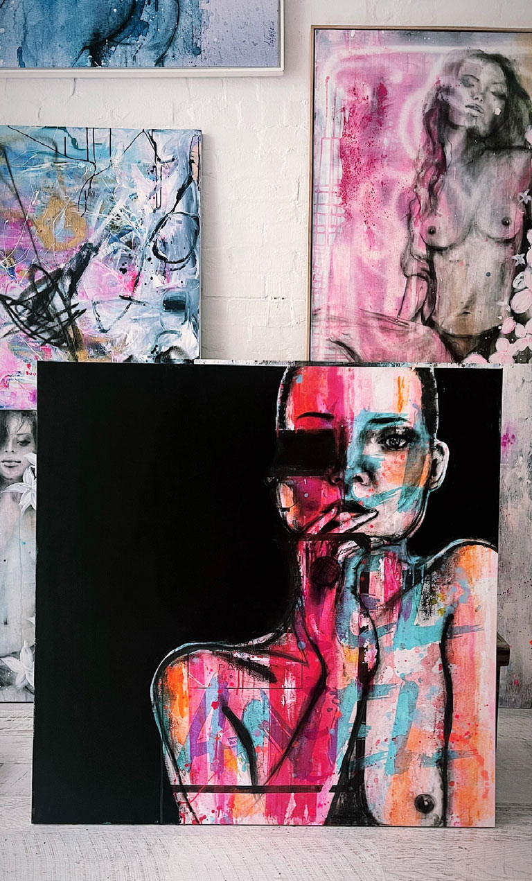Beauty-in-Black-By-Melissa-La-Bozzetta-in-Gallery
